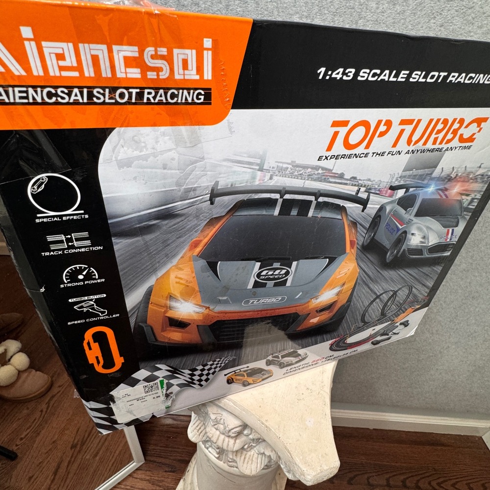Aiencsai Top Turbo 1:43 Scale Slot Racing‎ Track TRACK ONLY